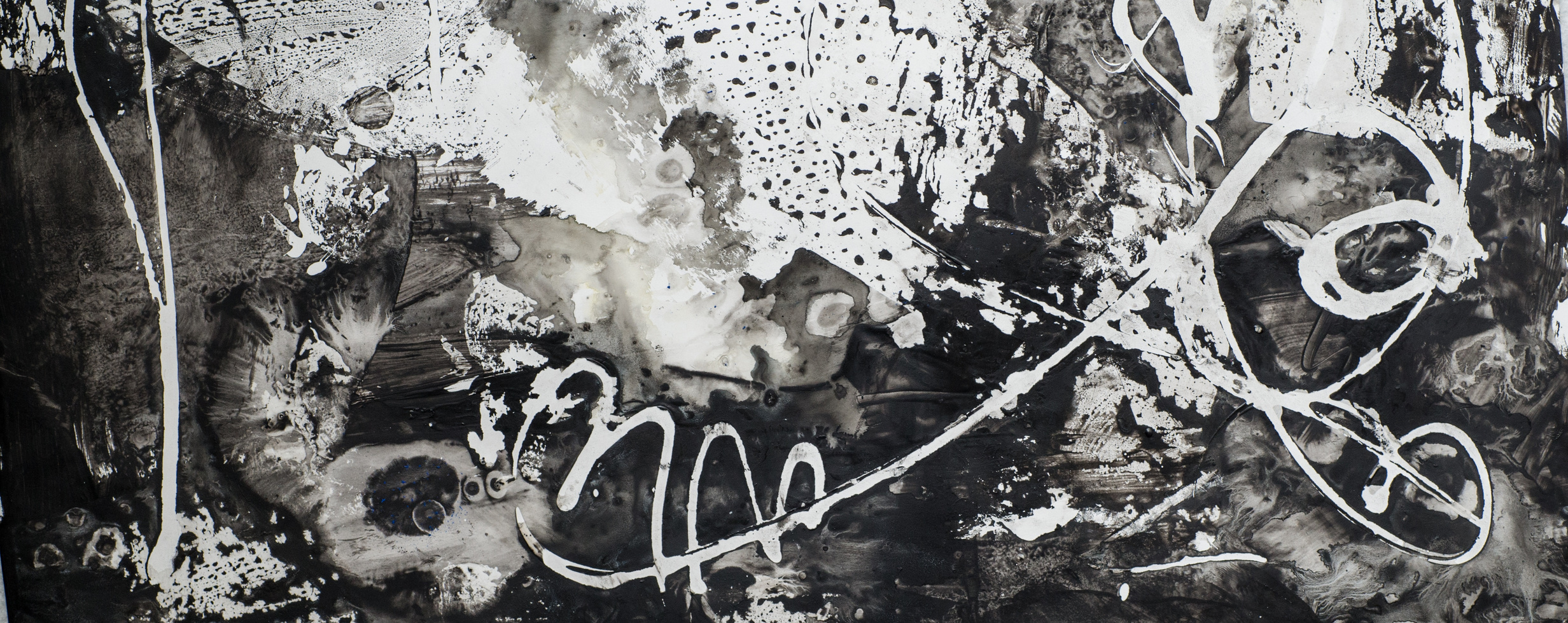 Black and White Abstract Texture